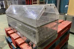 Asztali melegentartó vitrin, 2 szintes, Forcar VBR 4782 termékképek